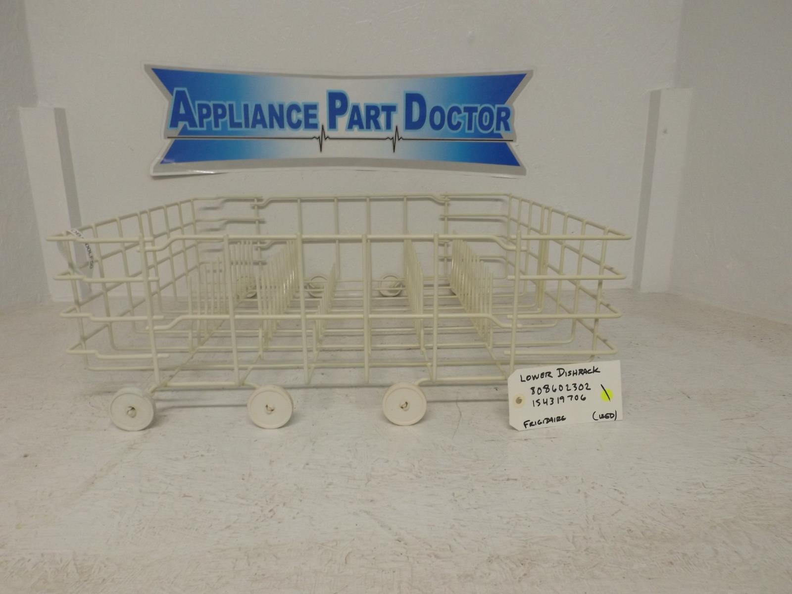 Frigidaire Dishwasher 808602302 154319706 Lower Rack Used Frigidaire Dishwasher 808602302 154319706 Lower Rack Used